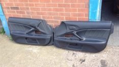 HONDA S2000 AP2 DOOR CARDS PANELS BLACK BOTH SIDES WITH TWEETERS